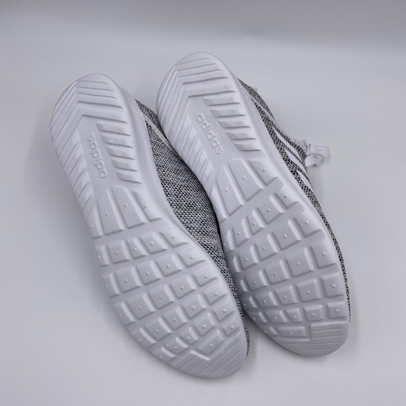 Adidas Cloudfoam Pure White / Gray Womens Shoes - Picture 5 of 8